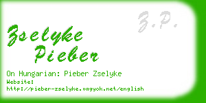 zselyke pieber business card